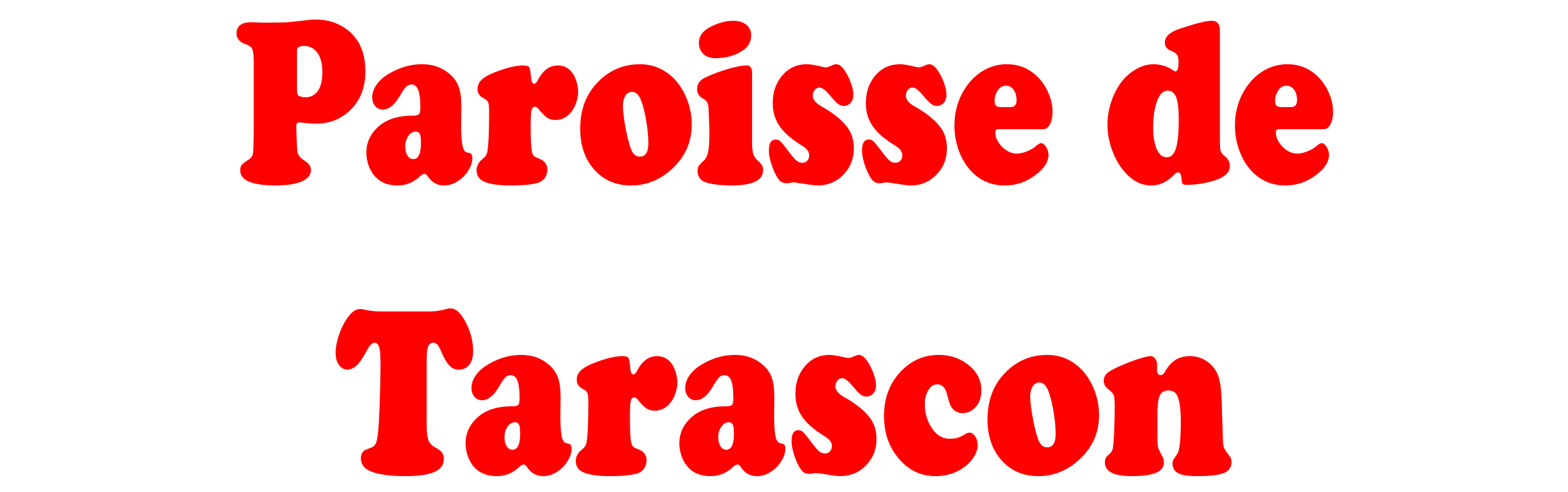 Paroisse de Tarascon